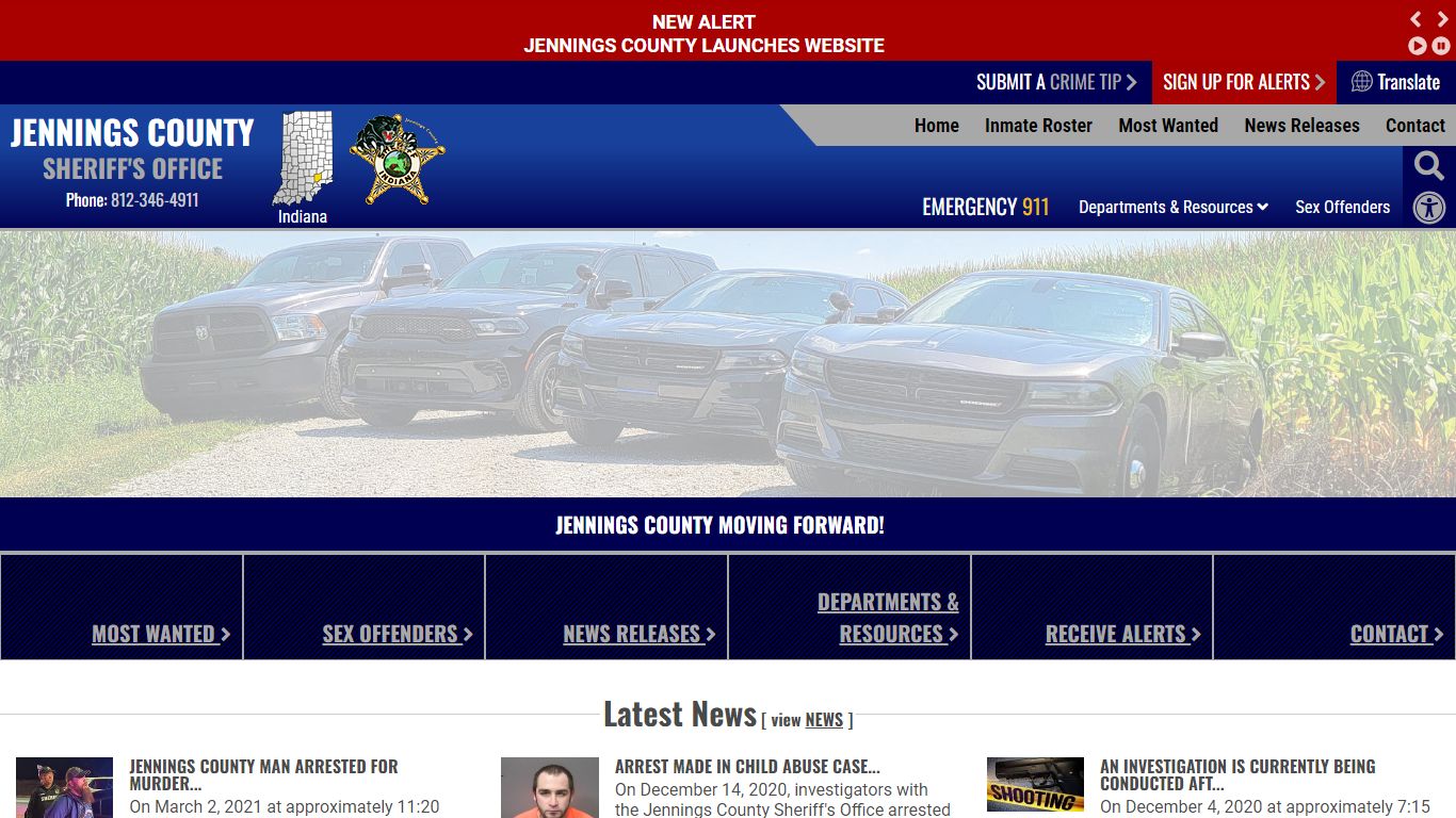 Jail Information | Jennings County IN Sheriff